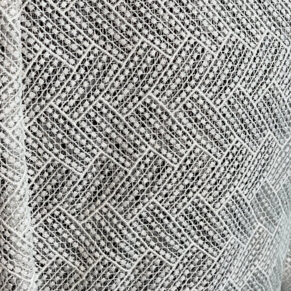 TRINA TURK 3/4 Sleeve Elegant White Dress Size 8 - Picture 8 of 11